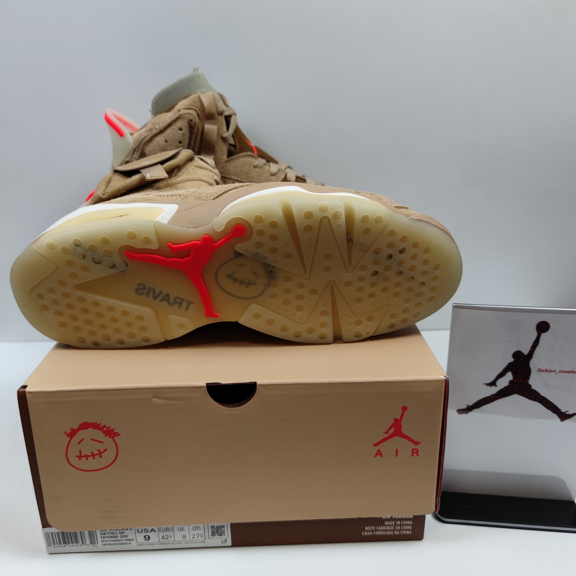 Travis Scott x Air Jordan 6 Retro SP "British Khaki" DH0690-200 - Nike x Jordan