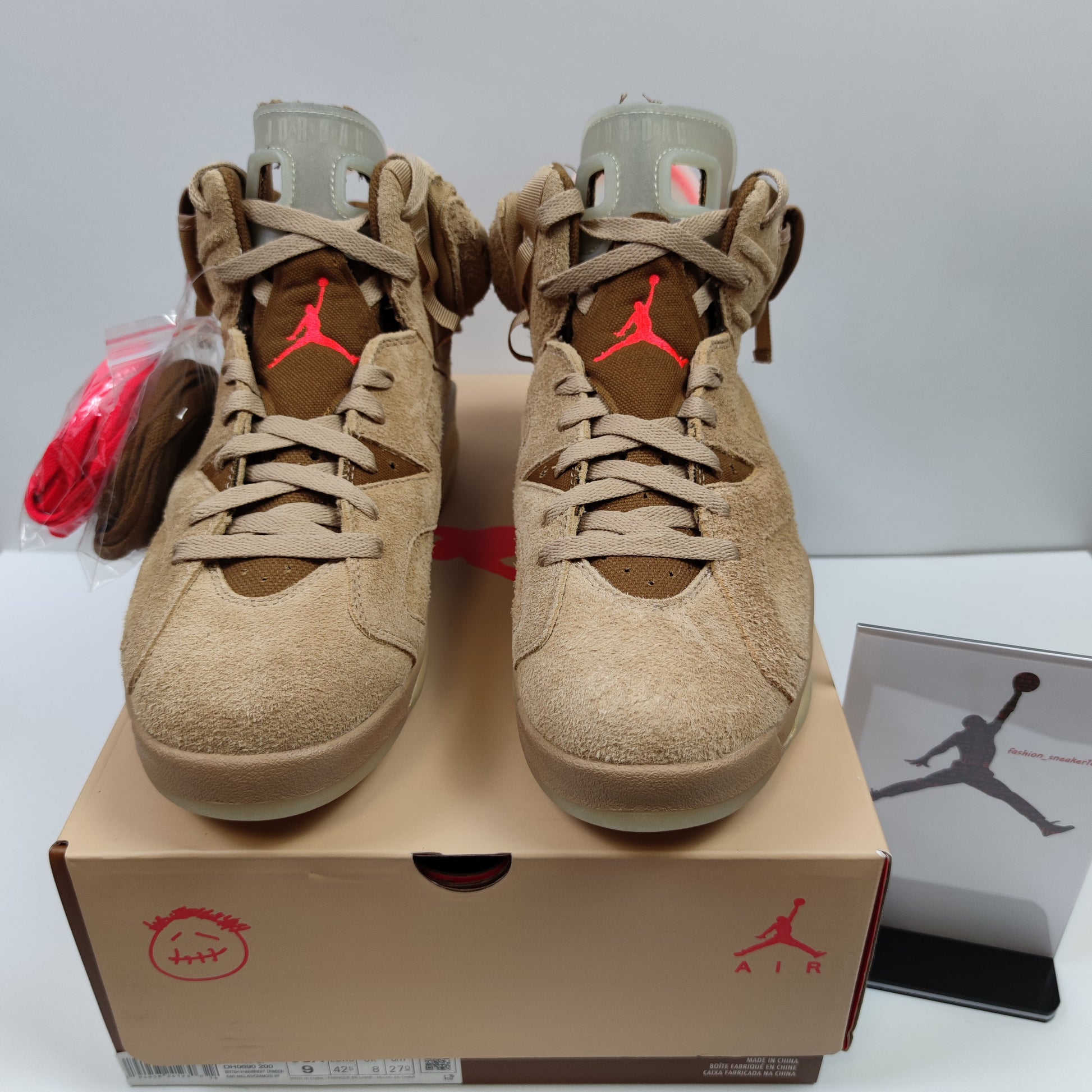 Travis Scott x Air Jordan 6 Retro SP "British Khaki" DH0690-200 - Nike x Jordan