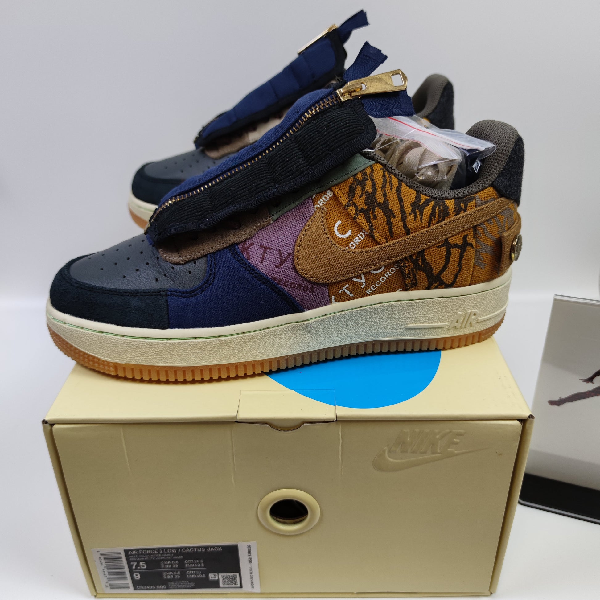 Travis Scott x Nike Air Force 1 Cactus Jack TS CN2405-900 - Nike x Jordan