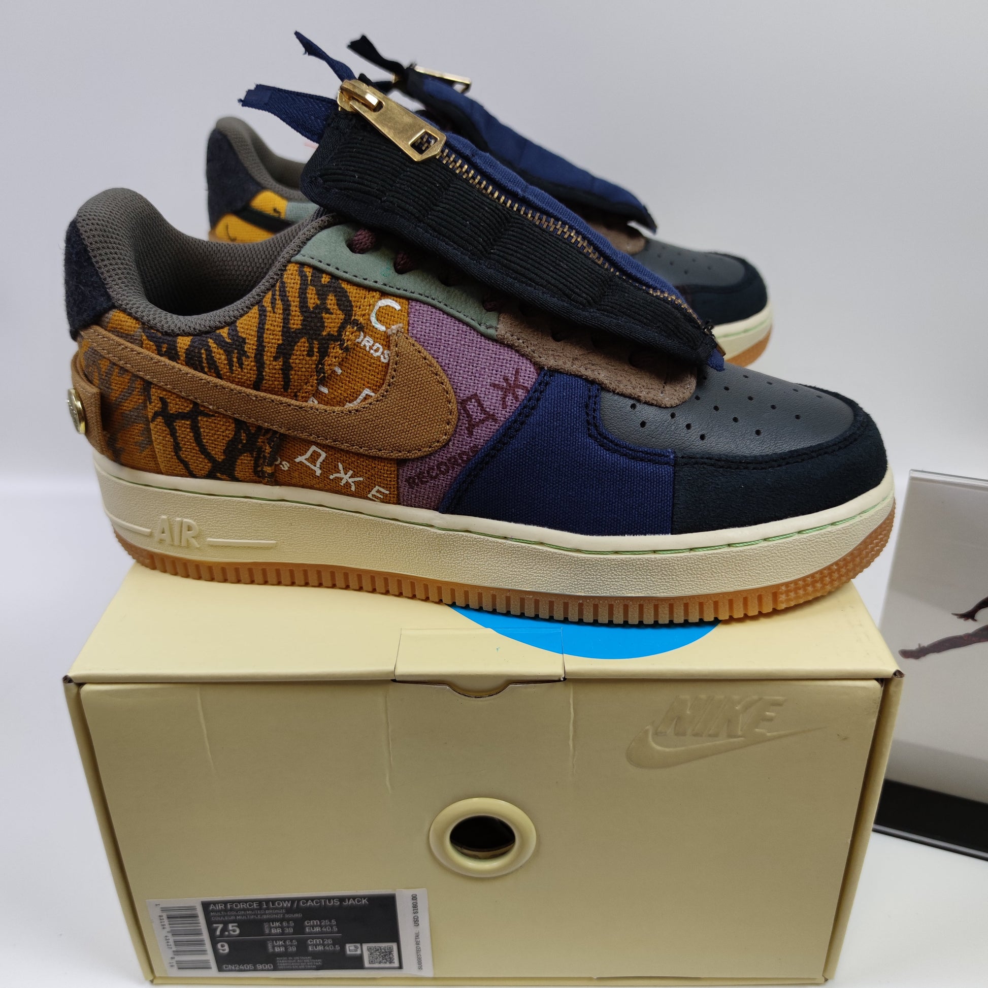 Travis Scott x Nike Air Force 1 Cactus Jack TS CN2405-900 - Nike x Jordan