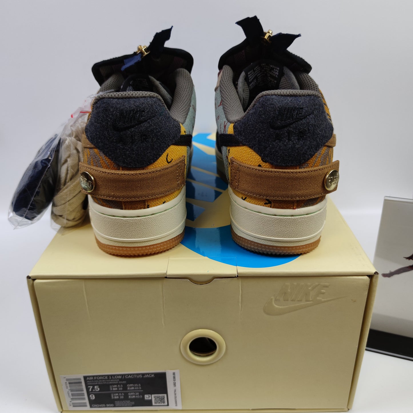 Travis Scott x Nike Air Force 1 Cactus Jack TS CN2405-900 - Nike x Jordan