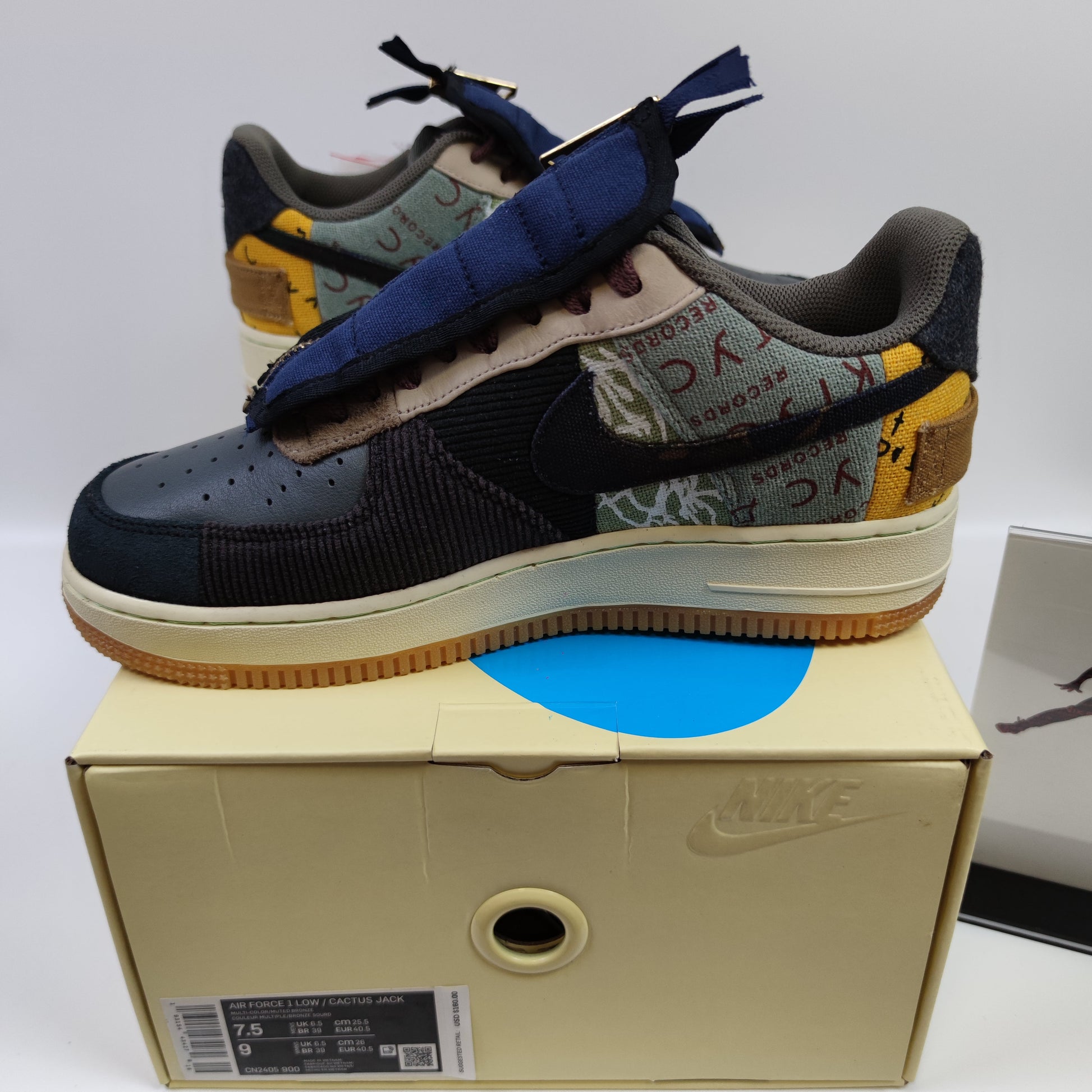 Travis Scott x Nike Air Force 1 Cactus Jack TS CN2405-900 - Nike x Jordan